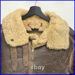 Original WWII US Army Air Corps High Altitude B-3 Flight Jacket