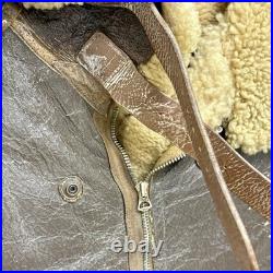 Original WWII US Army Air Corps High Altitude B-3 Flight Jacket