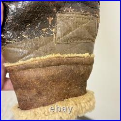 Original WWII US Army Air Corps High Altitude B-3 Flight Jacket