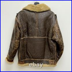 Original WWII US Army Air Corps High Altitude B-3 Flight Jacket