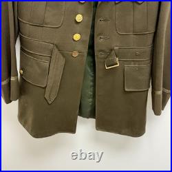 Original WWII US Army Air Corps Officer Dress Uniform Saks Fifth Ave Patched