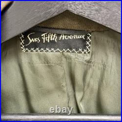 Original WWII US Army Air Corps Officer Dress Uniform Saks Fifth Ave Patched