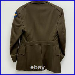 Original WWII US Army Air Corps Officer Dress Uniform Saks Fifth Ave Patched