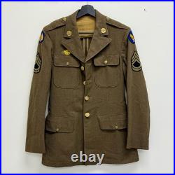 Original WWII US Army Air Corps Uniform English 8th AAC Patches Felt