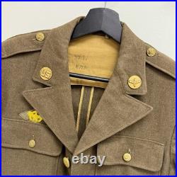 Original WWII US Army Air Corps Uniform English 8th AAC Patches Felt