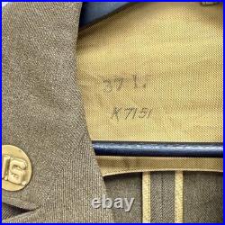 Original WWII US Army Air Corps Uniform English 8th AAC Patches Felt