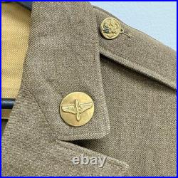 Original WWII US Army Air Corps Uniform English 8th AAC Patches Felt