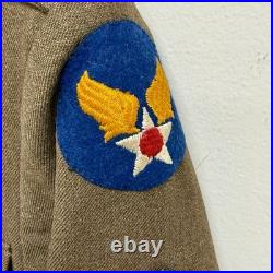 Original WWII US Army Air Corps Uniform English 8th AAC Patches Felt