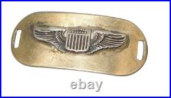 Original WWII US Army Air Force 2.1g 10K Gold Pilot Wings Bracelet AAF CA11 Original WWII US Army Air Force 2.1g 10K Gold Pilot Wings Bracelet AAF CA11