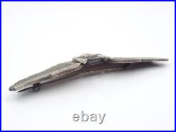 Original WWII US Army Air Force Air Gunner Wings 3 Sterling Silver Gemsco