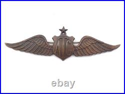 Original WWII US Army Air Force Air Transport Command ATC Pilot-Captain Wing Original WWII US Army Air Force Air Transport Command ATC Pilot-Captain Wing