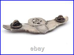 Original WWII US Army Air Force Command 3 Pilot Wings Sterling