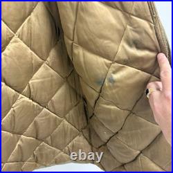 Original WWII US Army Air Force Eddie Bauer B-9 Parka Flight Jacket Stenciled