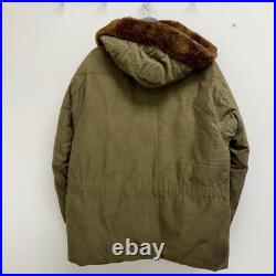 Original WWII US Army Air Force Eddie Bauer B-9 Parka Flight Jacket Stenciled