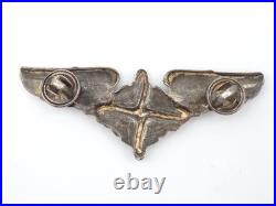 Original WWII US Army Air Force Flight Engineer Wings 3 Sterling