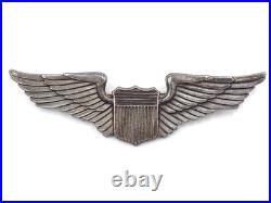 Original WWII US Army Air Force Pilot Wings 3 AmCraft Orber-style Wings