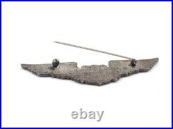 Original WWII US Army Air Force Pilot Wings 3 AmCraft Orber-style Wings