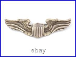 Original WWII US Army Air Force Pilot Wings 3 Sterling AmCraft