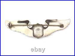 Original WWII US Army Air Force Pilot Wings 3 Sterling AmCraft