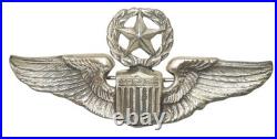 Original WWII US Army Air Force STERLING Command Pilot 2 Wing Pin CA2