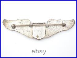 Original WWII US Army Air Force Service Pilot Sterling 3 Wings NS Meyer