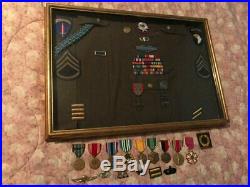 Original WWII US Army Airborne Grouping Lot of Medals Pins Patches Bringback IDs