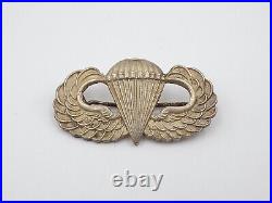 Original WWII US Army Airborne Jump Wings Badge English Made JR Gaunt London