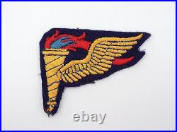 Original WWII US Army Airborne Pathfinder Cut-Out Sleeve Patch