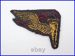 Original WWII US Army Airborne Pathfinder Cut-Out Sleeve Patch