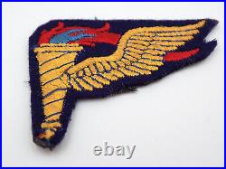 Original WWII US Army Airborne Pathfinder Cut-Out Sleeve Patch