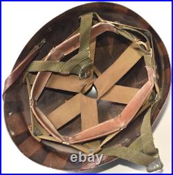 Original WWII US Army Airborne Westinghouse Paratrooper M1-C Helmet Liner