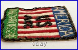Original WWII US Army Allied Control Commission ACC Hungary Occupation Patch HTF