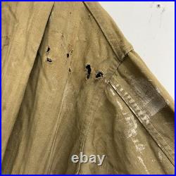 Original WWII US Army B-1 HBT Flight Suit Coverall Painted Rare Airborne