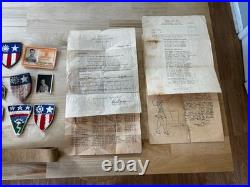 Original WWII US Army CBI Ledo Road Med. 199th Ord BN Grouping Theater Made +