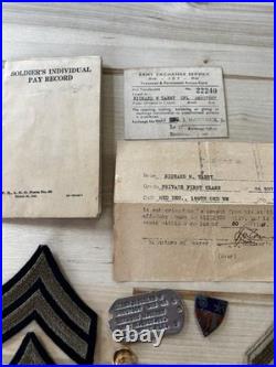 Original WWII US Army CBI Ledo Road Med. 199th Ord BN Grouping Theater Made +