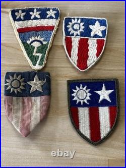 Original WWII US Army CBI Ledo Road Med. 199th Ord BN Grouping Theater Made +