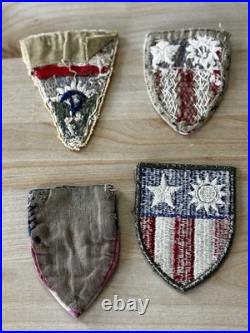 Original WWII US Army CBI Ledo Road Med. 199th Ord BN Grouping Theater Made +
