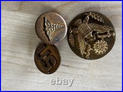 Original WWII US Army CBI Ledo Road Med. 199th Ord BN Grouping Theater Made +