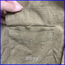 Original WWII US Army Enlisted Flannel Shirt Air Corps Patch
