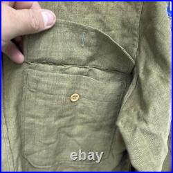 Original WWII US Army Enlisted Flannel Shirt Air Corps Patch