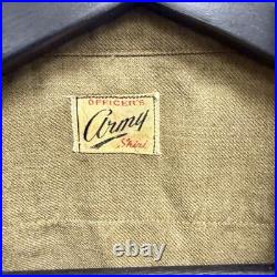 Original WWII US Army Flannel Shirt Patched 11th Airborne