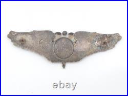 Original WWII US Army Flight Surgeon Wings Breast Badge GEMSCO