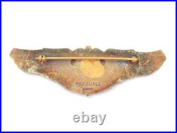 Original WWII US Army Flight Surgeon Wings Breast Badge Sterling Pasquale Original WWII US Army Flight Surgeon Wings Breast Badge Sterling Pasquale