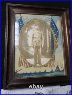 Original WWII US Army Group JONNIE D DAVIS Italy 1944 HQ Co 224 GS ENGR RGT