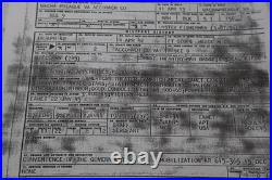 Original WWII US Army Group JONNIE D DAVIS Italy 1944 HQ Co 224 GS ENGR RGT