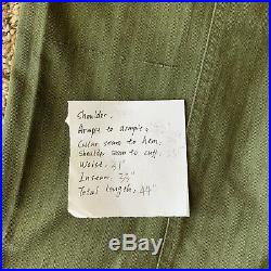 Original WWII US Army HBT Pants 13-star Buttons 32