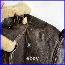 Original WWII US Army High Altitude B-3 Flight Jacket Bomber
