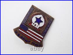 Original WWII US Army In Italy PBS Blue Star Son-In-Service Mother's Pin