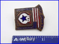 Original WWII US Army In Italy PBS Blue Star Son-In-Service Mother's Pin