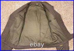 Original WWII US Army M-1944 Ike Jacket-Size 34L-106th Infantry Division